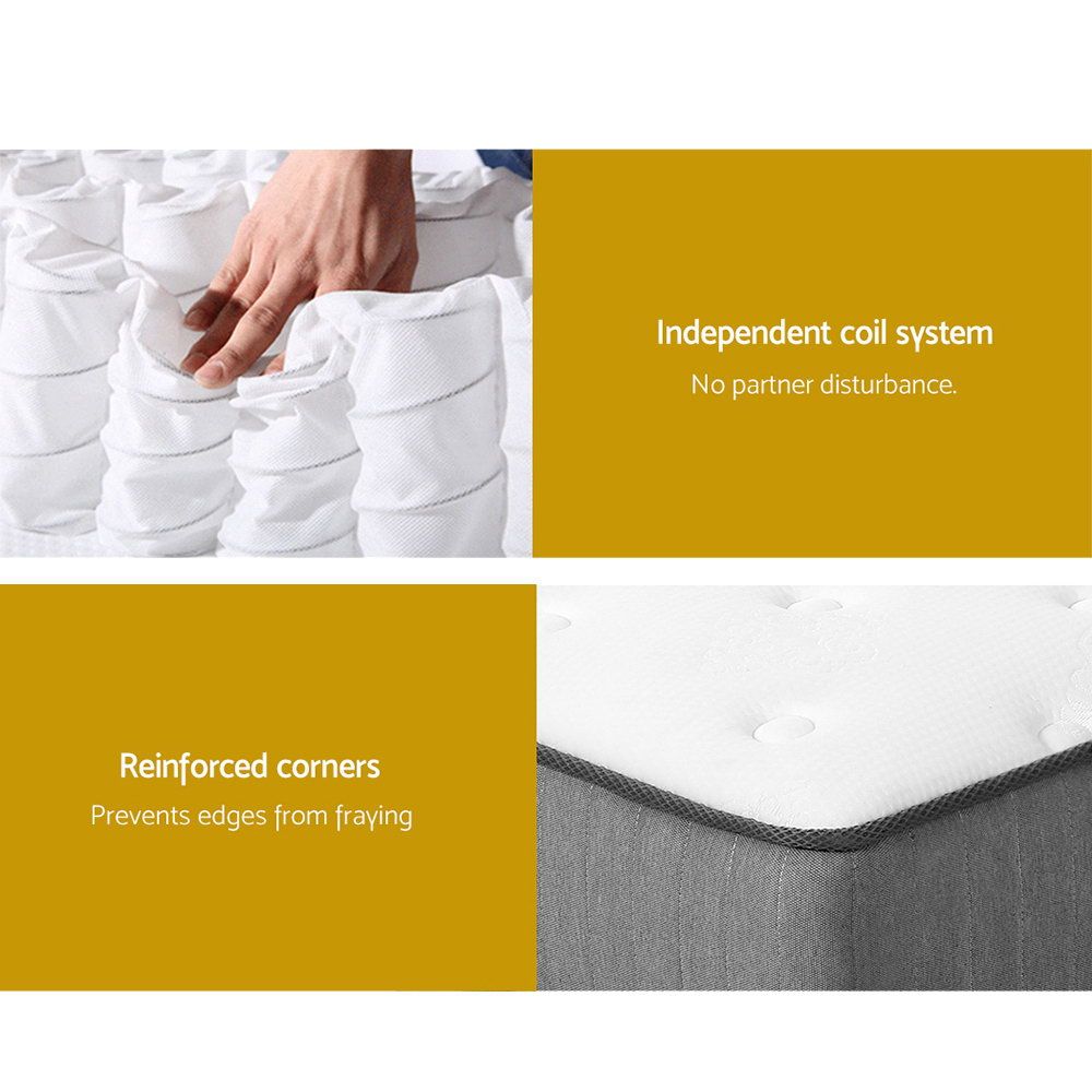 Queen Extra Firm Mattress 23cm Tight Top Bed Mattress 153x203cm