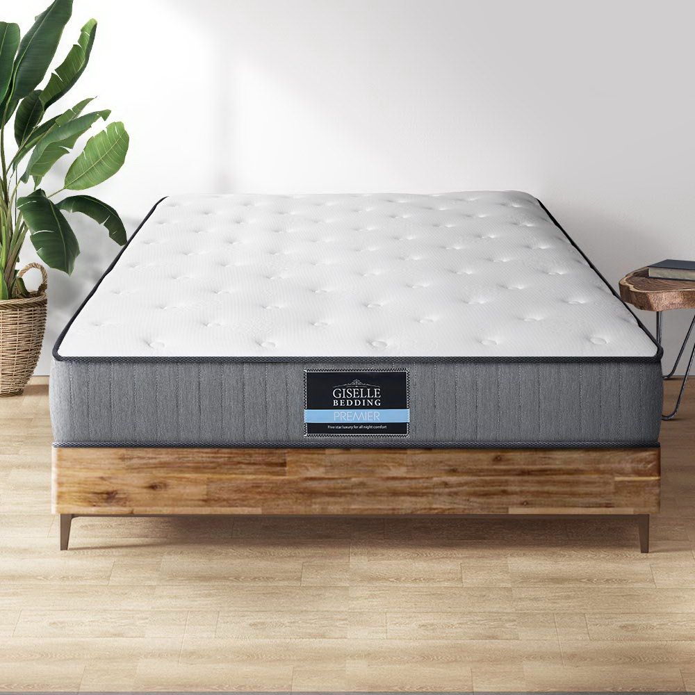 Queen Extra Firm Mattress 23cm Tight Top Bed Mattress 153x203cm