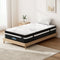 King Single Euro Top Mattress 28cm Extra Firm Pocket Spring Bed