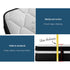 King Single Euro Top Mattress 28cm Extra Firm Pocket Spring Bed