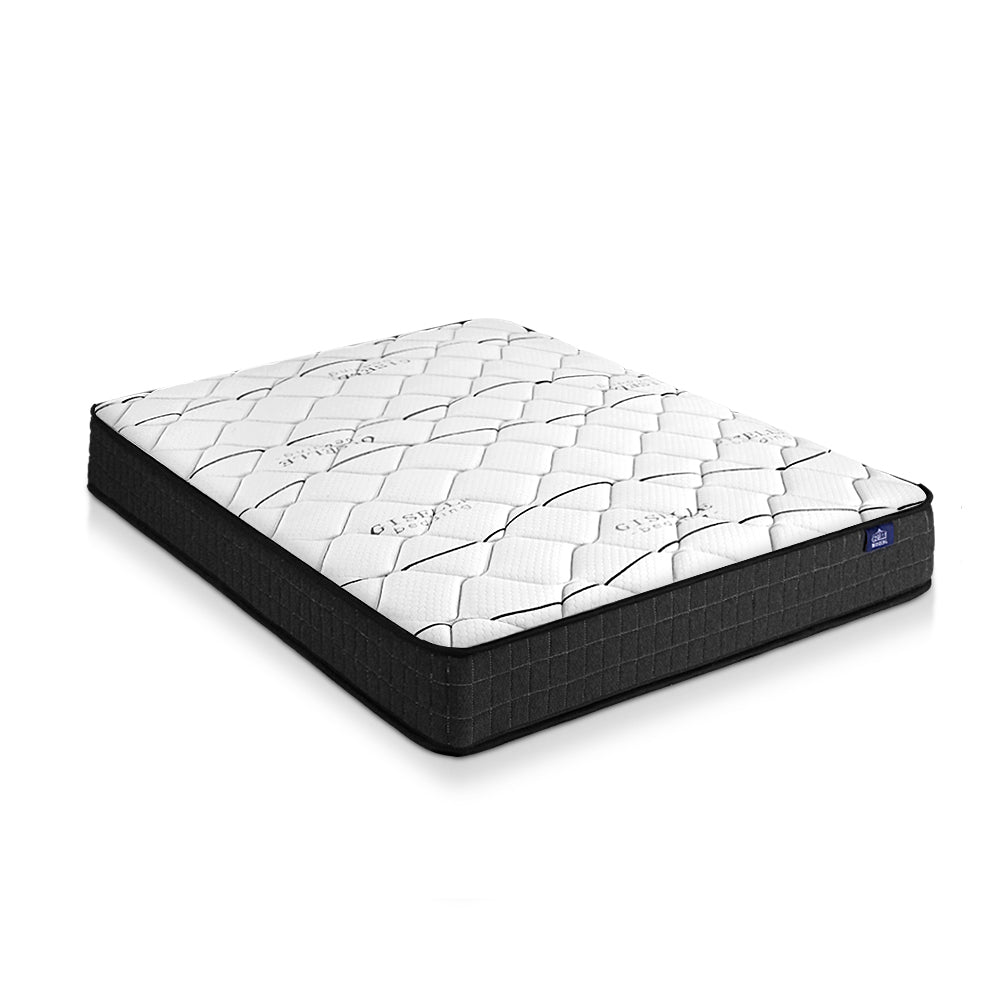 Glay Series Bonnell Spring Mattress – Medium Firm Support & Quilted Top Double