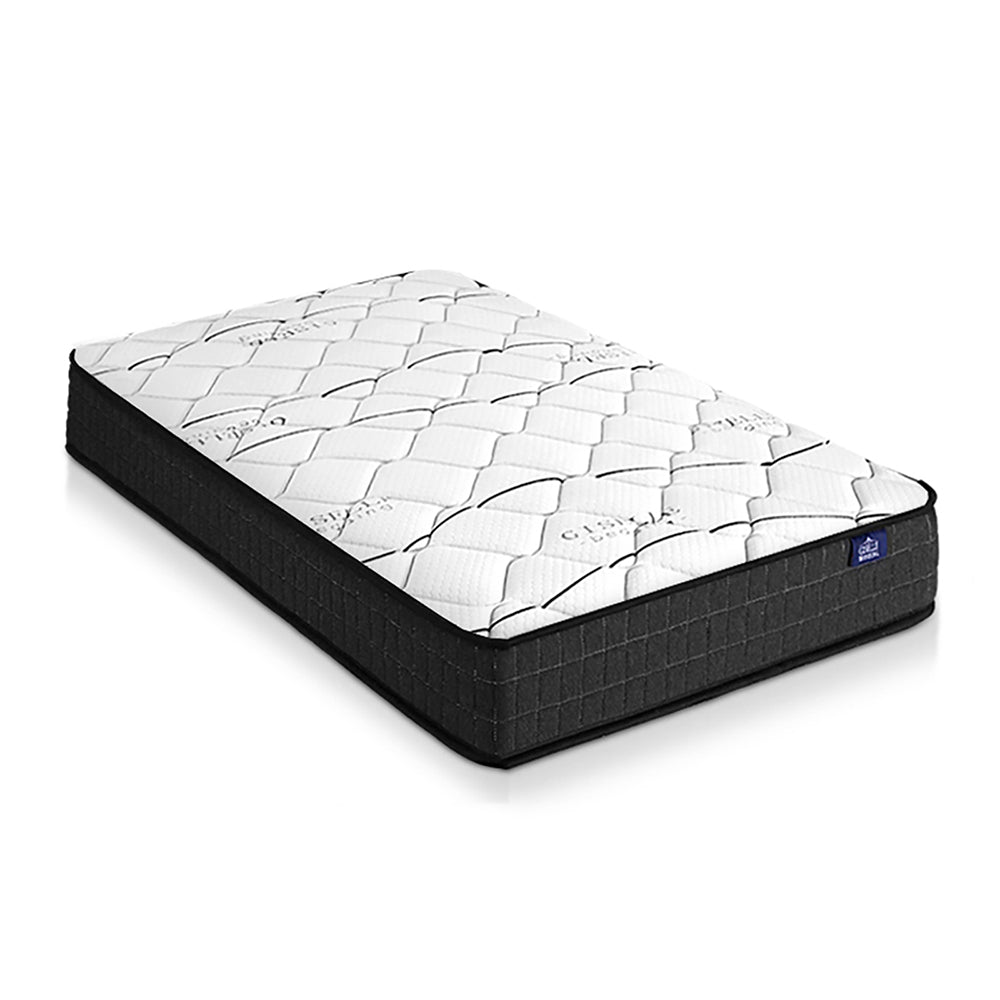 Glay Series Bonnell Spring Mattress – Medium Firm Support & Quilted Top King Single