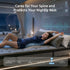 33 cm Mattress 8.0 Extra Firm 7-Zone Pocket Spring Mattress with Dual-Row Edge Support & Breathable Knit Cover Double