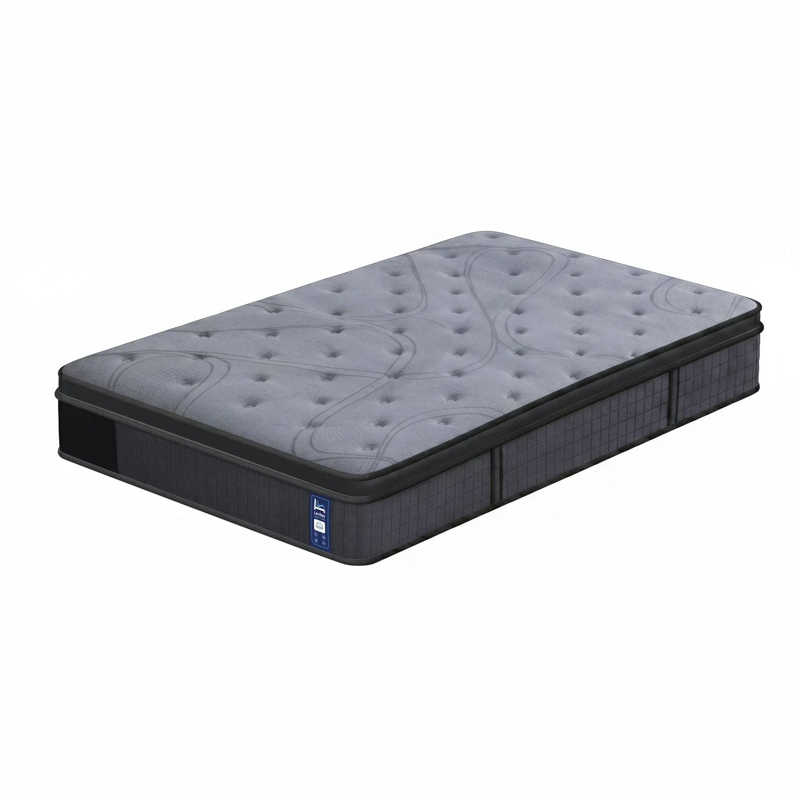 33 cm Mattress 8.0 Extra Firm 7-Zone Pocket Spring Mattress with Dual-Row Edge Support & Breathable Knit Cover Single