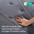 33 cm Mattress 8.0 Extra Firm 7-Zone Pocket Spring Mattress with Dual-Row Edge Support & Breathable Knit Cover Single