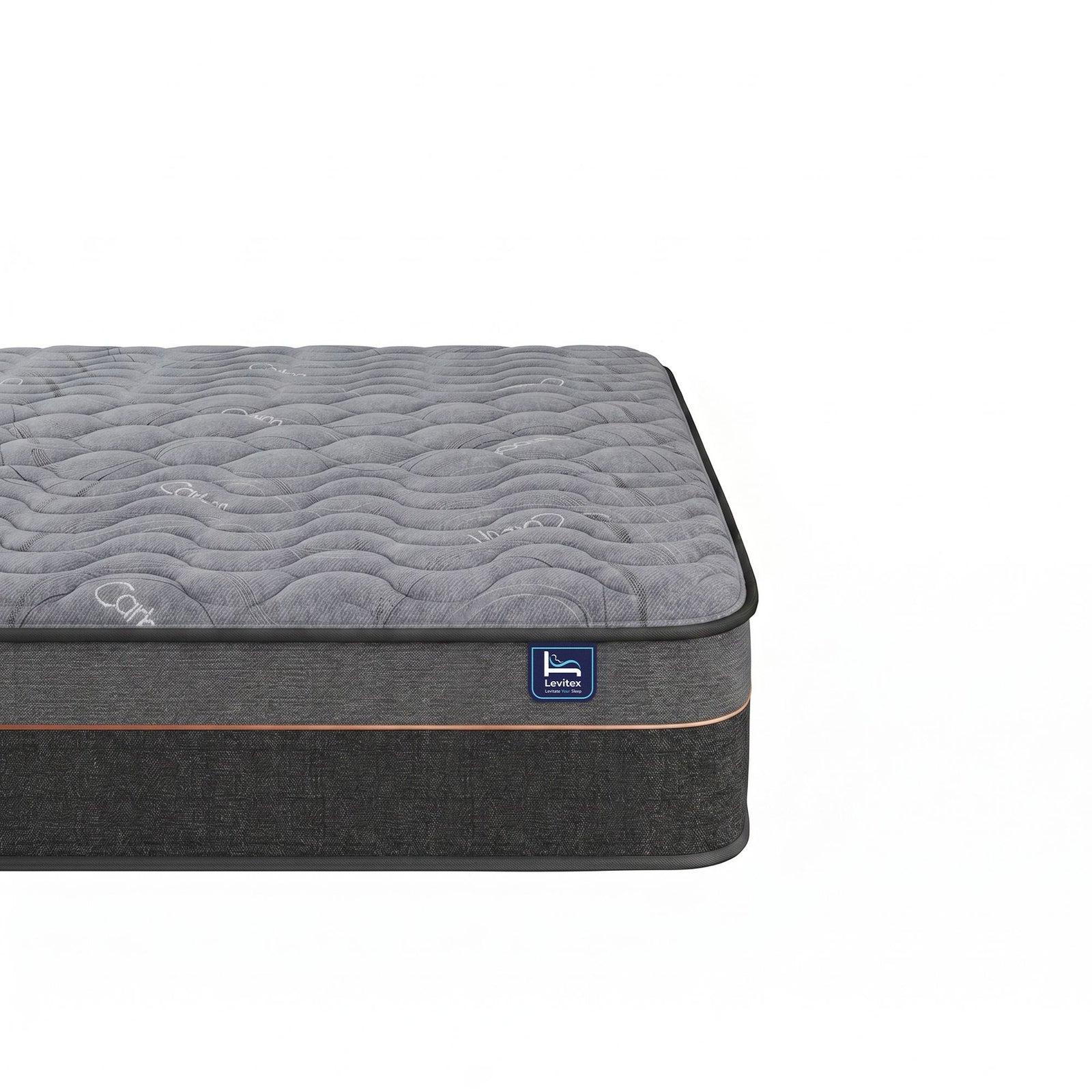 Double Mattress 25 cm Hybrid Pocket Spring with 4cm Egg Crate Foam for Deep Sleep Bamboo Charcoal Fabric