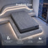 King Single Mattress 25 cm Hybrid Pocket Spring with 4cm Egg Crate Foam for Deep Sleep Bamboo Charcoal Fabric