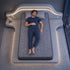 Single Mattress 25 cm Hybrid Pocket Spring with 4cm Egg Crate Foam for Deep Sleep Bamboo Charcoal Fabric