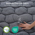 Single Mattress 25 cm Hybrid Pocket Spring with 4cm Egg Crate Foam for Deep Sleep Bamboo Charcoal Fabric
