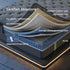 Double Mattress 34 cm 5-Zone Pressure Relief  Pocket Spring with Reinforced Edge Support & Breathable Gel Memory Foam Hybrid Mattress