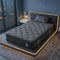 King Single Mattress 34 cm 5-Zone Pressure Relief  Pocket Spring with Reinforced Edge Support & Breathable Gel Memory Foam Hybrid Mattress