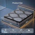 Double Mattress 34 cm 5-Zone Pocket Spring with Latex & Memory Foam or Extra Lumbar & Shoulder Support