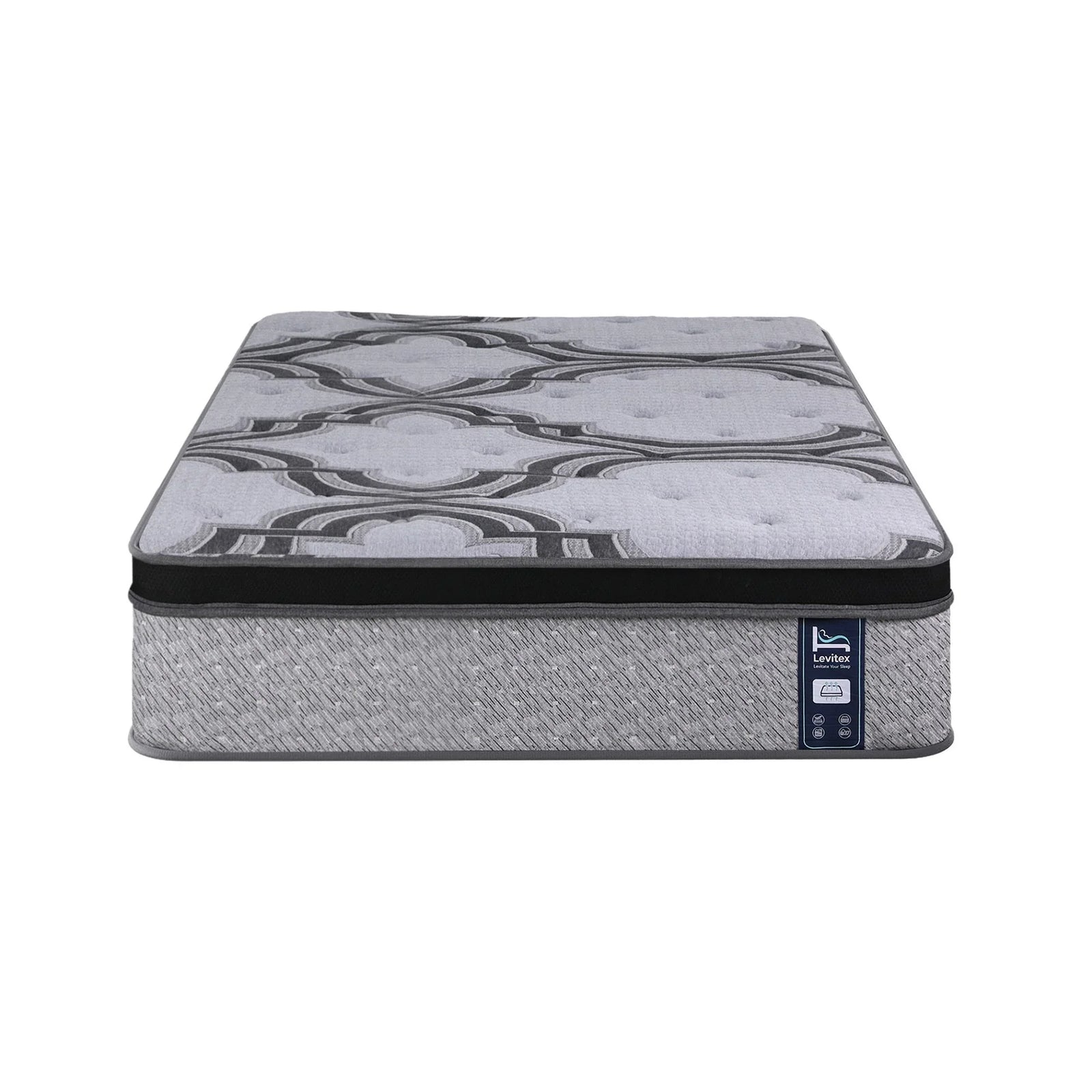 King Single Mattress 34 cm 5-Zone Pocket Spring with Latex & Memory Foam or Extra Lumbar & Shoulder Support