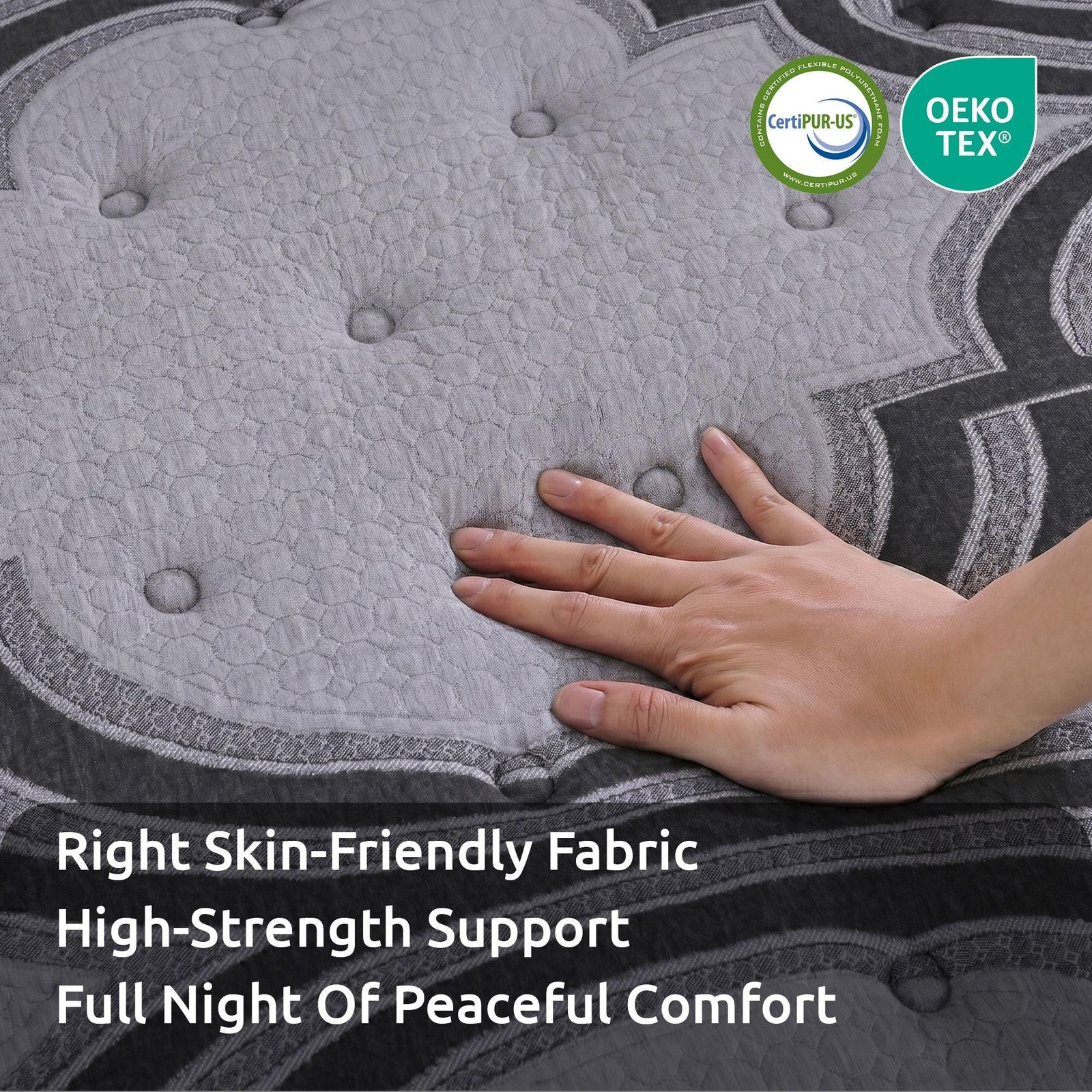 King Single Mattress 34 cm 5-Zone Pocket Spring with Latex & Memory Foam or Extra Lumbar & Shoulder Support