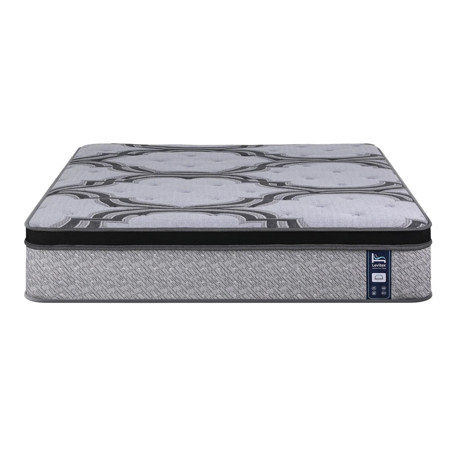 Queen Mattress 34 cm 5-Zone Pocket Spring with Latex & Memory Foam or Extra Lumbar & Shoulder Support