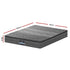 18cm Pillow Top Medium Firm Bonnell Spring Mattress Ella Series Single Bed
