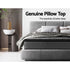 18cm Pillow Top Medium Firm Bonnell Spring Mattress Ella Series Single Bed