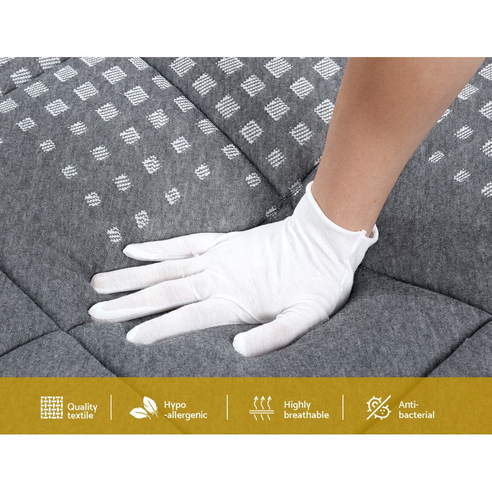 18cm Pillow Top Medium Firm Bonnell Spring Mattress Ella Series Single Bed