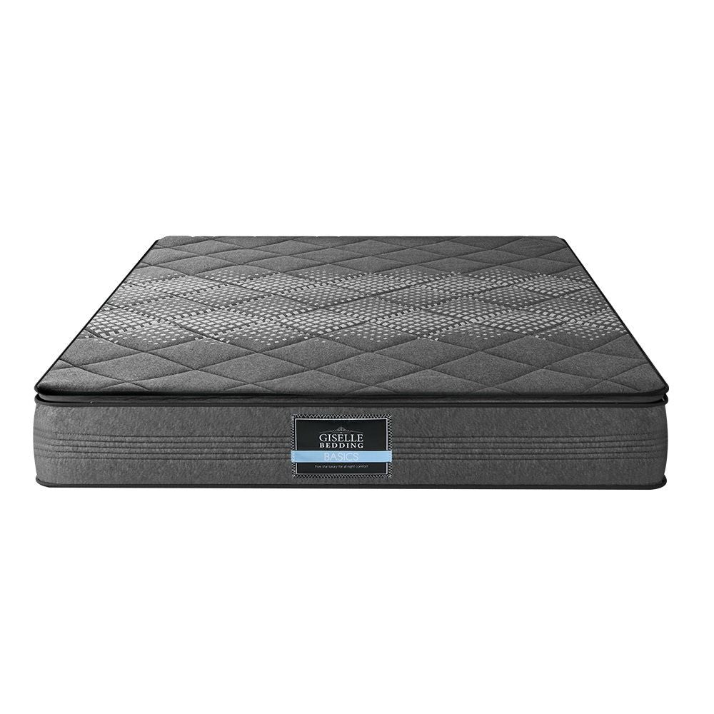 18cm Pillow Top Medium Firm Bonnell Spring Mattress Ella Series Single Bed