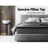18cm Pillow Top Medium Firm Bonnell Spring Mattress Ella Series Single Bed