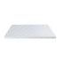 Giselle Bedding 8cm Memory Foam Mattress Topper 7-Zone Graphite Single