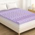 Giselle 8cm Memory Foam Mattress Topper Lavender Infused Bamboo Cover 7-Zone Double