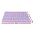 Giselle 8cm Memory Foam Mattress Topper Lavender Infused Bamboo Cover 7-Zone Queen