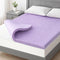 Giselle 5cm Memory Foam Mattress Topper Lavender Infused Egg Crate Pad Mat Double