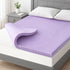 Giselle 5cm Memory Foam Mattress Topper Lavender Infused Egg Crate Pad Mat King
