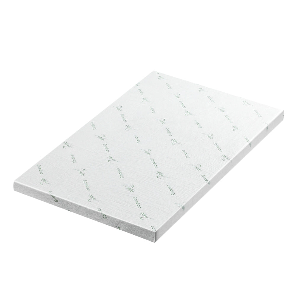 Memory Foam Mattress Topper Ventilated Cool Gel 8cm Single