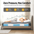 Queen Pocket Spring Mattress 22cm Medium Firm 5 Zone Comfort