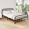 Artiss Bed Frame Metal Bed Frame LEO - Double Black