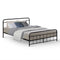 Artiss Bed Frame Metal Bed Frame LEO - Queen Black