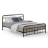 Artiss Bed Frame Metal Bed Frame LEO - Queen Black