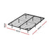 Artiss Double Bed Frame,Floating Metal Bed Frame with Smart LED Lights - Sturdy Metal Platform Bed Base, Silent Design, Tool-Free Assembly, 300KG Capacity for Home/Hotel/Master Bedroom