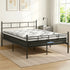 Bed Frame Double Metal Bed Frames SOL with Mattress