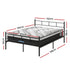 Bed Frame Double Metal Bed Frames SOL with Mattress