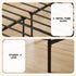 Bed Frame Double Metal Bed Frames SOL with Mattress