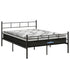 Bed Frame Double Metal Bed Frames SOL with Mattress