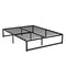 Artiss Queen Metal Bed Frame Black Steel Platform Bed Frame TINO Heavy Duty