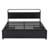 Artiss King Metal Bed Frame 4 Drawers Hidden Storage Headboard HEDY