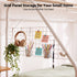 Single House Bed Frame Metal Canopy Bed Storage Shelf for Kids White