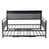 King Single Daybed with Trundle – Charging Ports, LED Frame, Storage Headboard