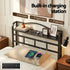 Bed Frame Single Size with Charging Station WAVE