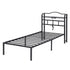 Bed Frame Single Size with Charging Station WAVE