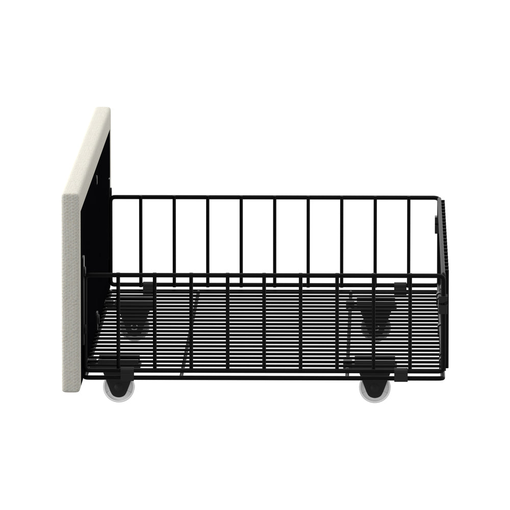 4x Trundle Drawers for Bed Frame Beige
