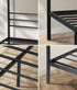 Metal Canopy Bed Frame Double Size Platform