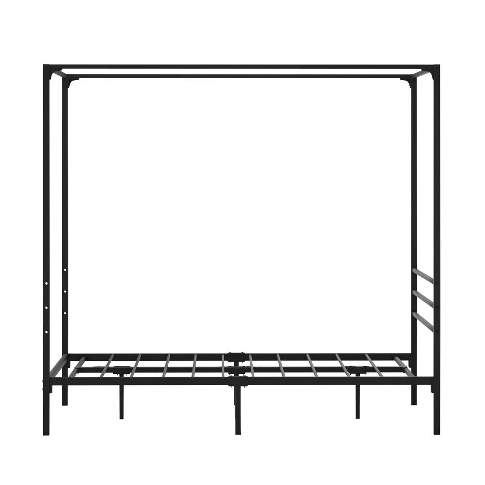 Metal Canopy Bed Frame Single Size Platform