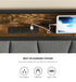 Double Metal Bed Frame Storage Headboard AC USB Charge