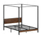 Metal Canopy Bed Frame Double Size Beds Platform